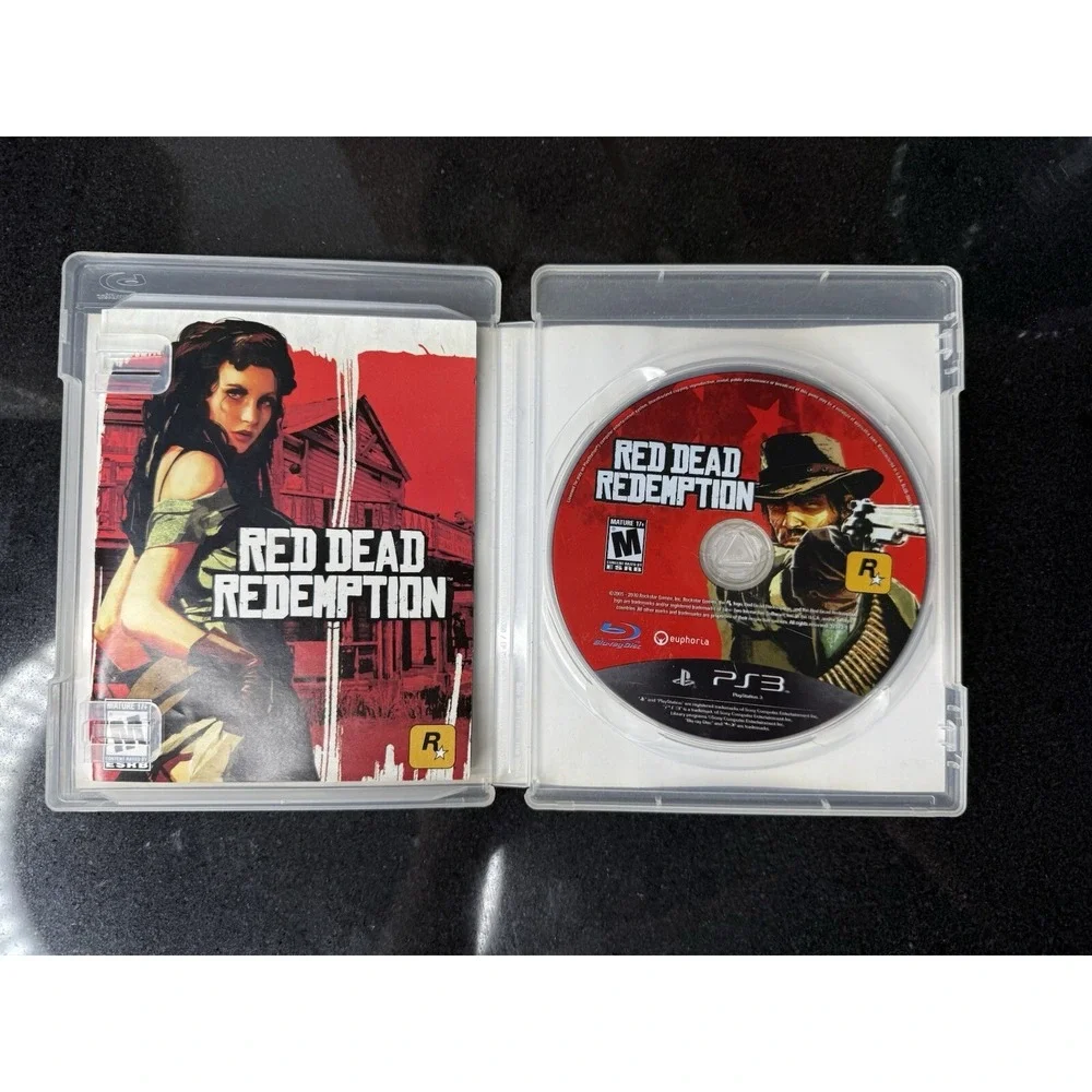 Red Dead Redemption Standard (Sony PlayStation 3, 2010) CIB Complete